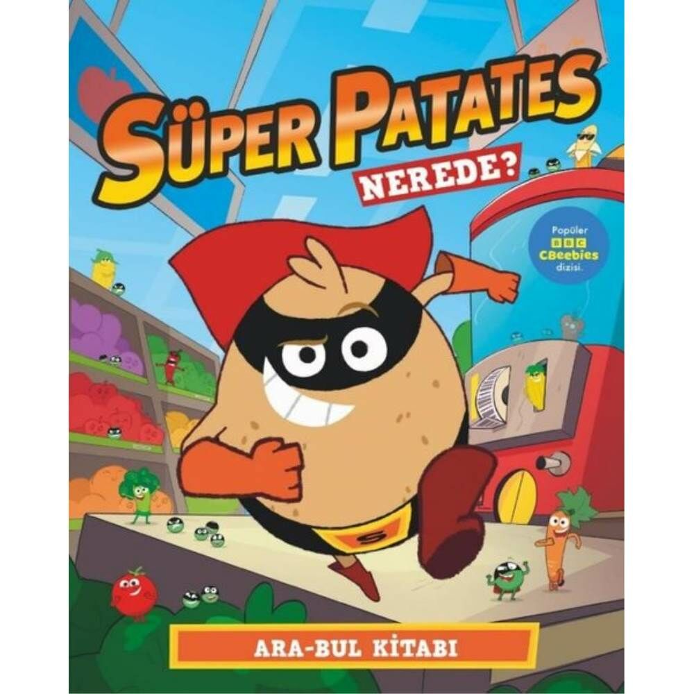 Süper Patates Nerede Ara Bul Kitabı