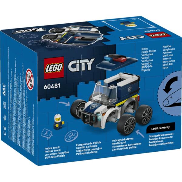 LEGO® City Araçlar Polis Kamyonu 60481