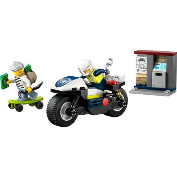 LEGO® City Polis Motosikleti Takibi 60455