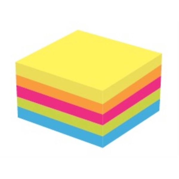 Kraf Yapışkanlı Not Kağıdı Küp 50X50 250 Yp Mıxed 5050Mx