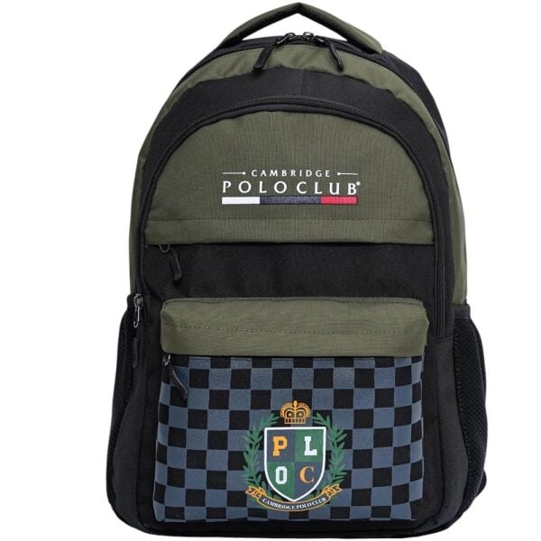 Cambridge Polo Club 2138 Siyah-Yeşil Sırt Çantası