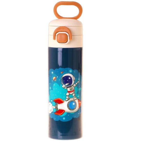 Kaukko Kids L5367 Space Çelik Termos Matara