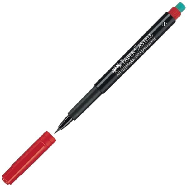 Faber Castell Asetat Kalemi Silgili S Kırmızı 152321
