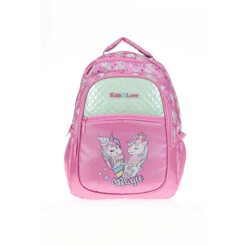 Kaukko Kids Love Kapitone Unicorn İlkokul Çantası L5100