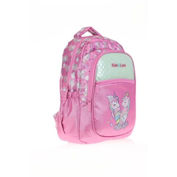 Kaukko Kids Love Kapitone Unicorn İlkokul Çantası L5100