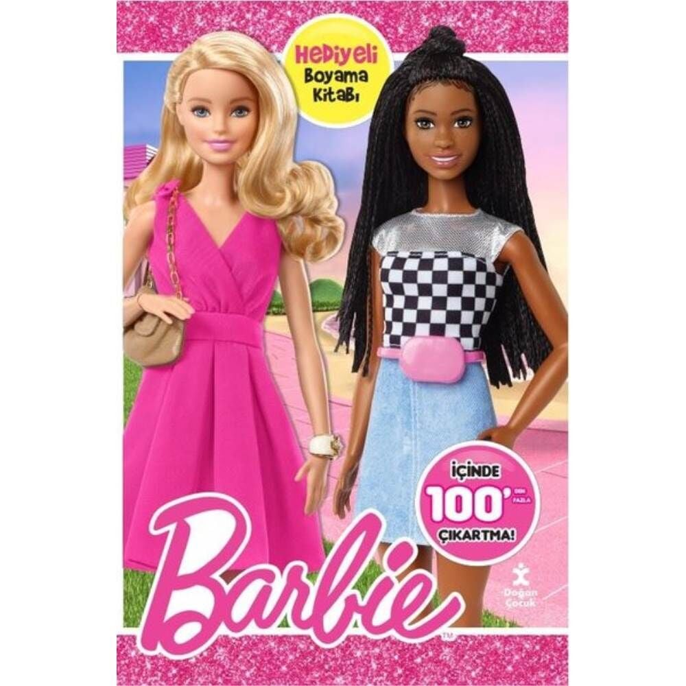 Barbie Hediyeli Boyama Kitabı