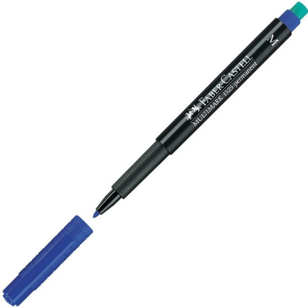 Faber Castell Asetat Kalemi Silgili S Mavi 152351