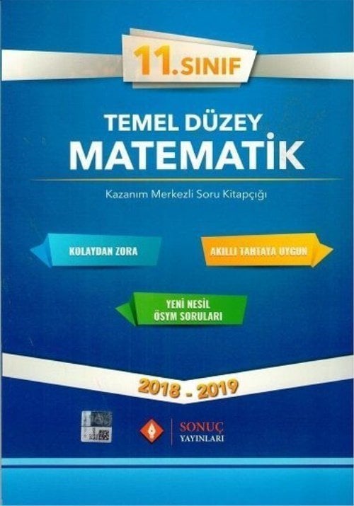 Sonuç 11.Sınıf Matematik Soru Bankası Temel Düzey