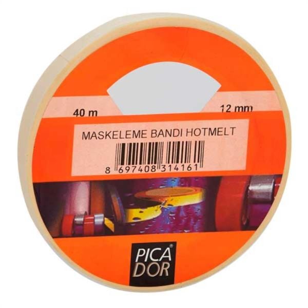Pıcador Maskeleme Hotmelt Askısız 4701 12Mmx40mt Kp002