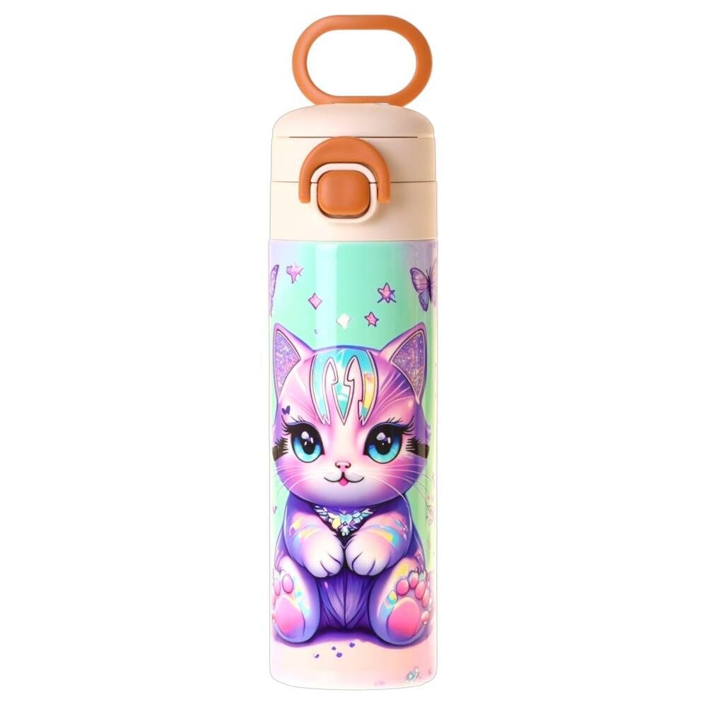 Kaukko Kids L5291 Meow Çelik Termos Matara