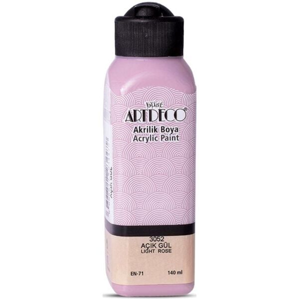 Artdeco Akrilik Boya 140 Ml Açık Gül Y-070R-3052
