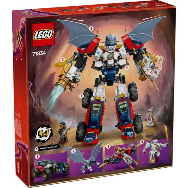 LEGO® NINJAGO Zane'in Ultra Kombo Mech’i 71834