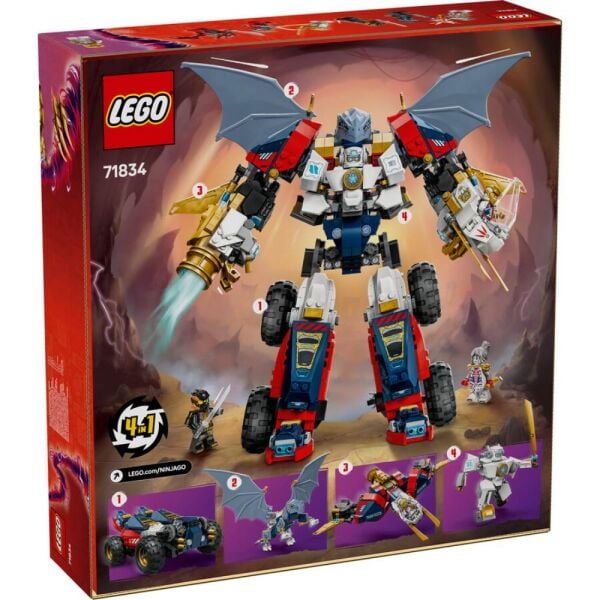 LEGO® NINJAGO Zane'in Ultra Kombo Mech’i 71834