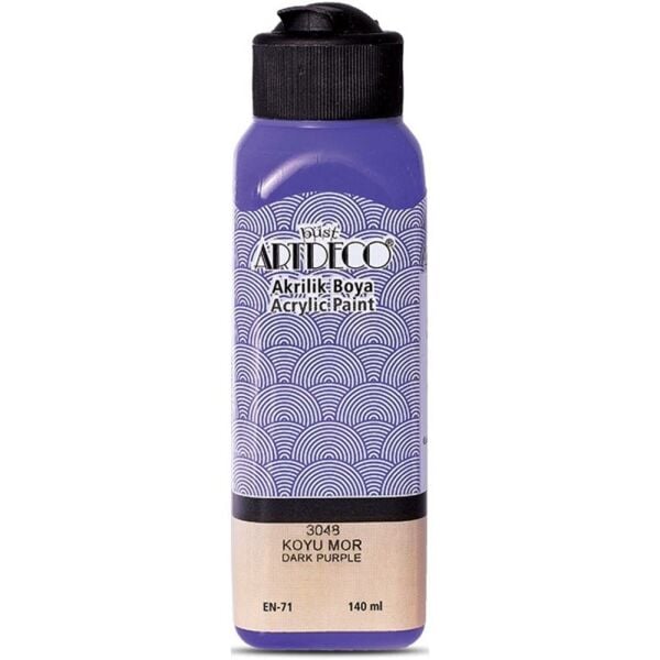 Artdeco Akrilik Boya 140 Ml Koyu Mor Y-070R-3048