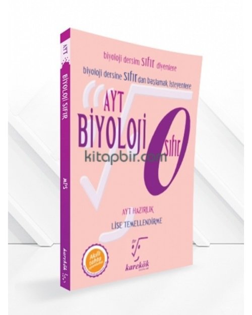 Karekök Ayt Biyoloji Sıfır Konu Anlatımlı