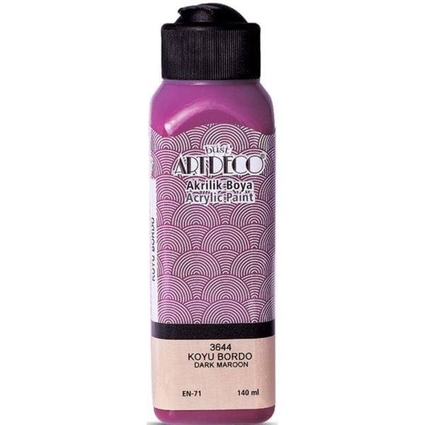 Artdeco Akrilik Boya 140 Ml Koyu Bordo Y-070R-3644