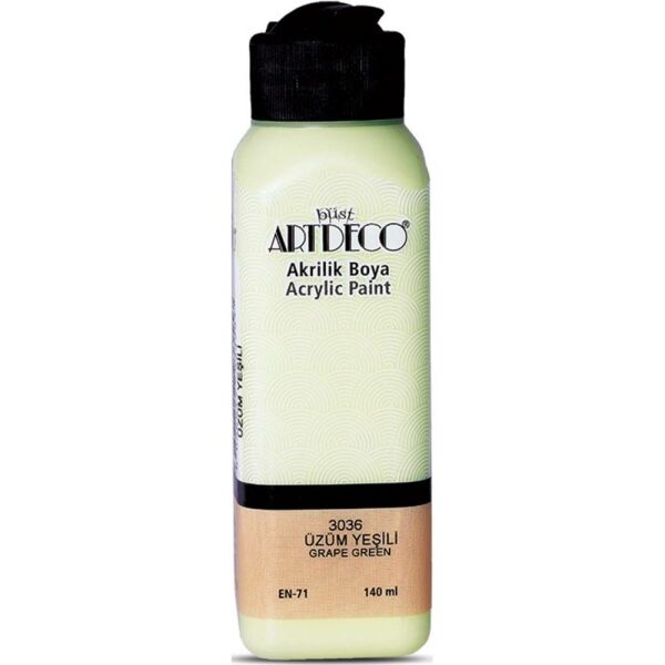 Artdeco Akrilik Boya 140 Ml Üzüm Yeşili Y070r-3036