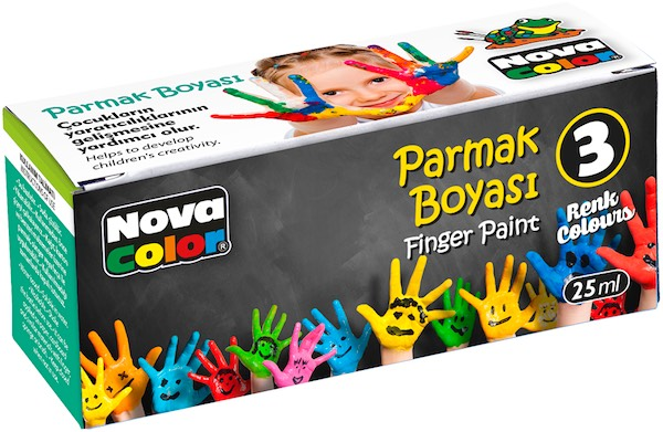 Nova Color Parmak Boyası 3 Renk NC-137