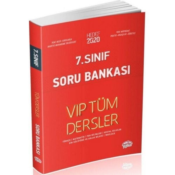 Editör 7.Sınıf Tüm Dersler Soru Bankası Vip