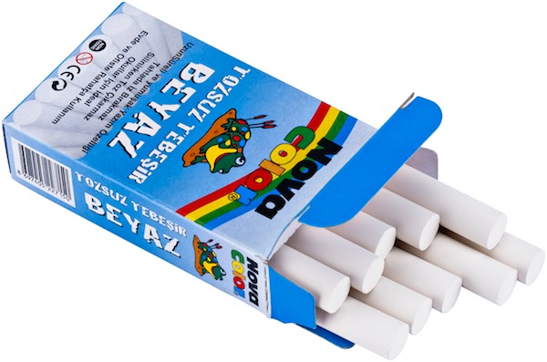 Nova Color Beyaz Tebeşir 10 lu NC-4110