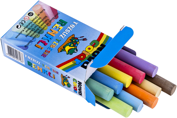 Nova Color Renkli Tebeşir 10 lu NC-4111