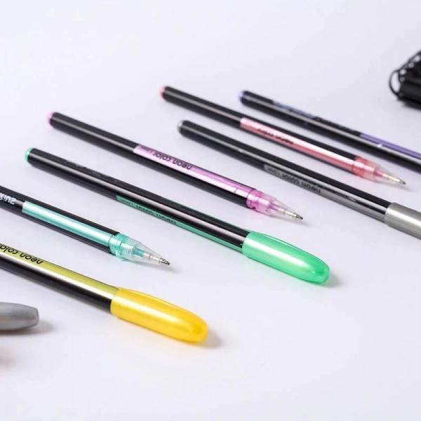 Unick Color Rainbow Jel Kalem Metalize Renkler 4441