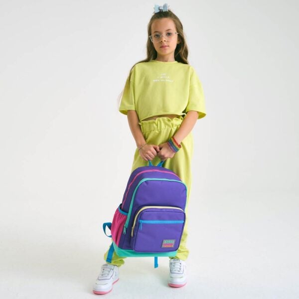 Coral High 23734 Mor Turkuaz İlkokul Çantası