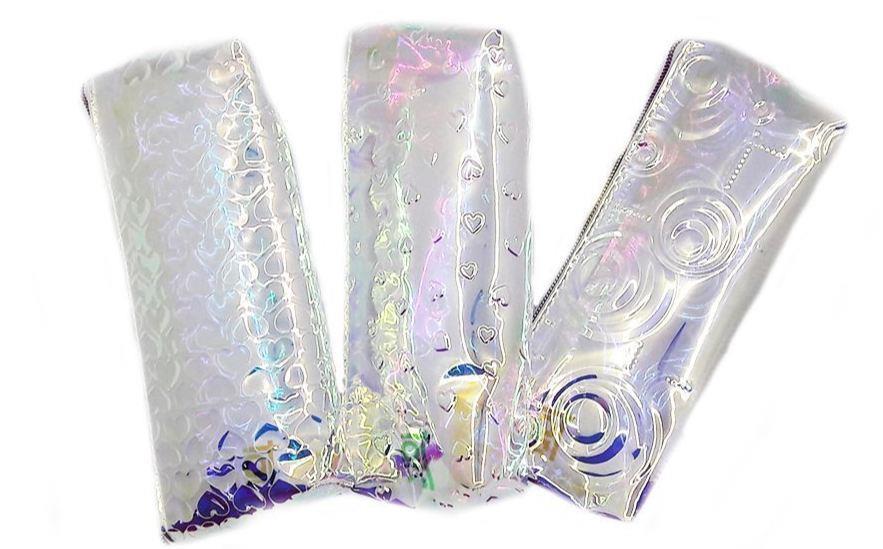 Unick Color 4223 Kalem Çantası Parlak Kabartmalı