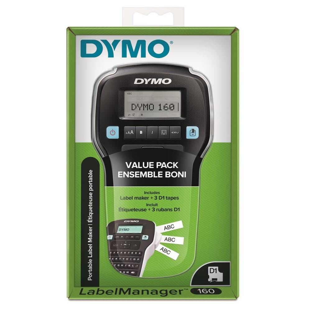 Dymo Etiket Makinesi Lm 160P Promosyon Set 2142267-2181011 ( +3 Adet D1 Şerit)