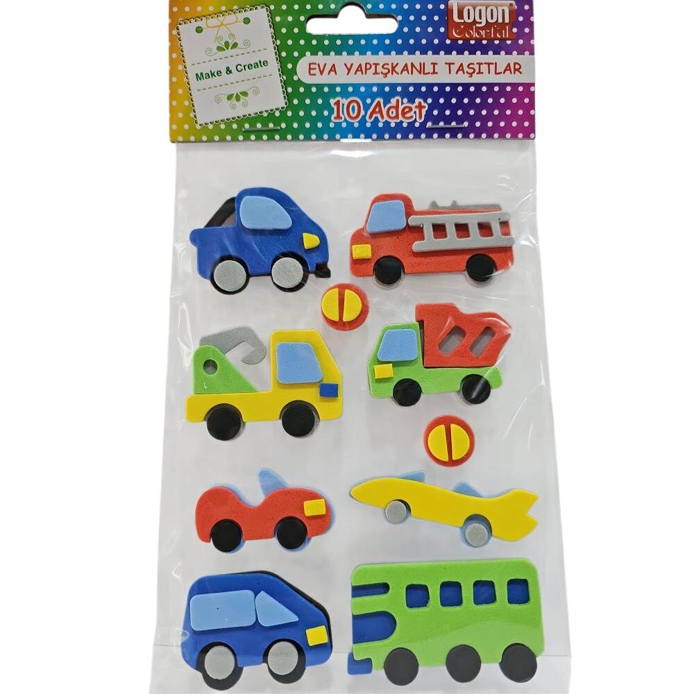 Logon Sticker Yapışkanlı Eva Taşıtlar 4016