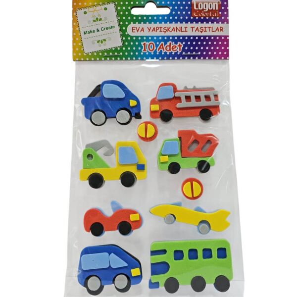 Logon Sticker Yapışkanlı Eva Taşıtlar 4016