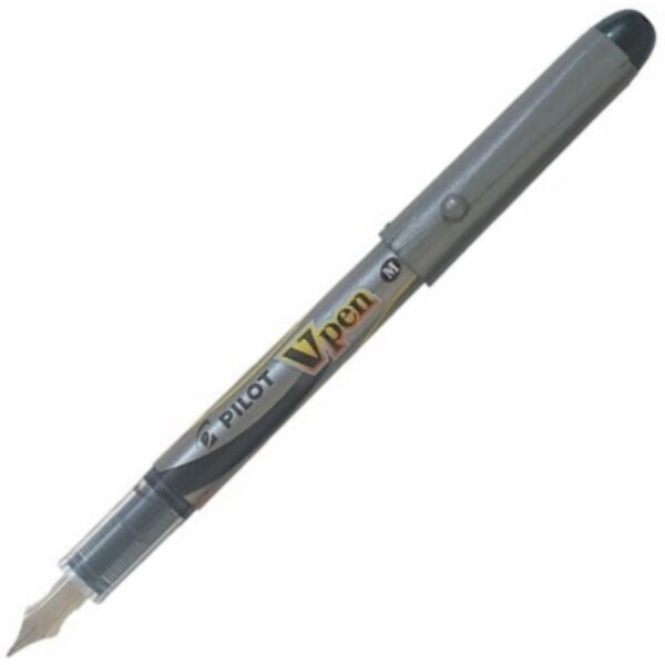 Pılot Dolmakalem Sılver V-Pen Siyah Svp-4M-B