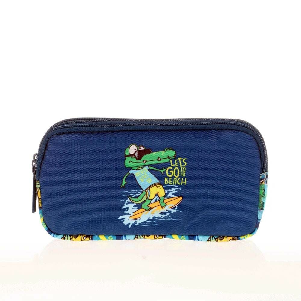 Kaukko Kids Love Fast Crocodile Kalem Çantası L8126