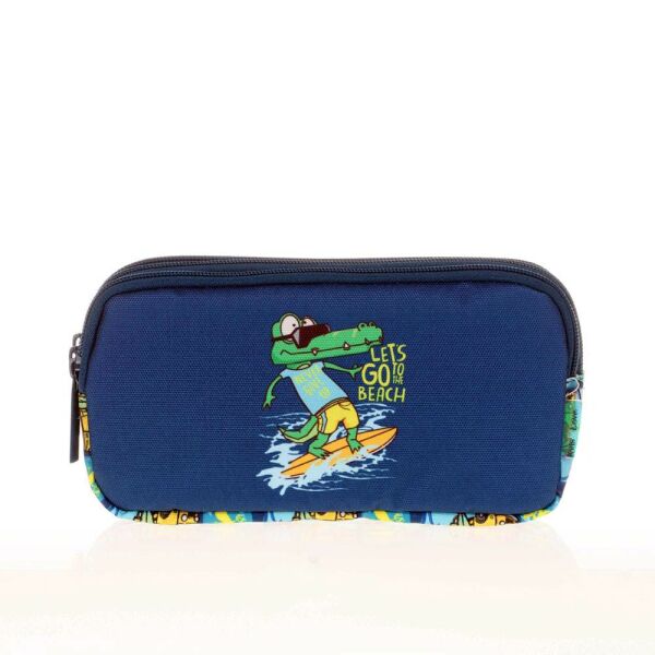 Kaukko Kids Love Fast Crocodile Kalem Çantası L8126