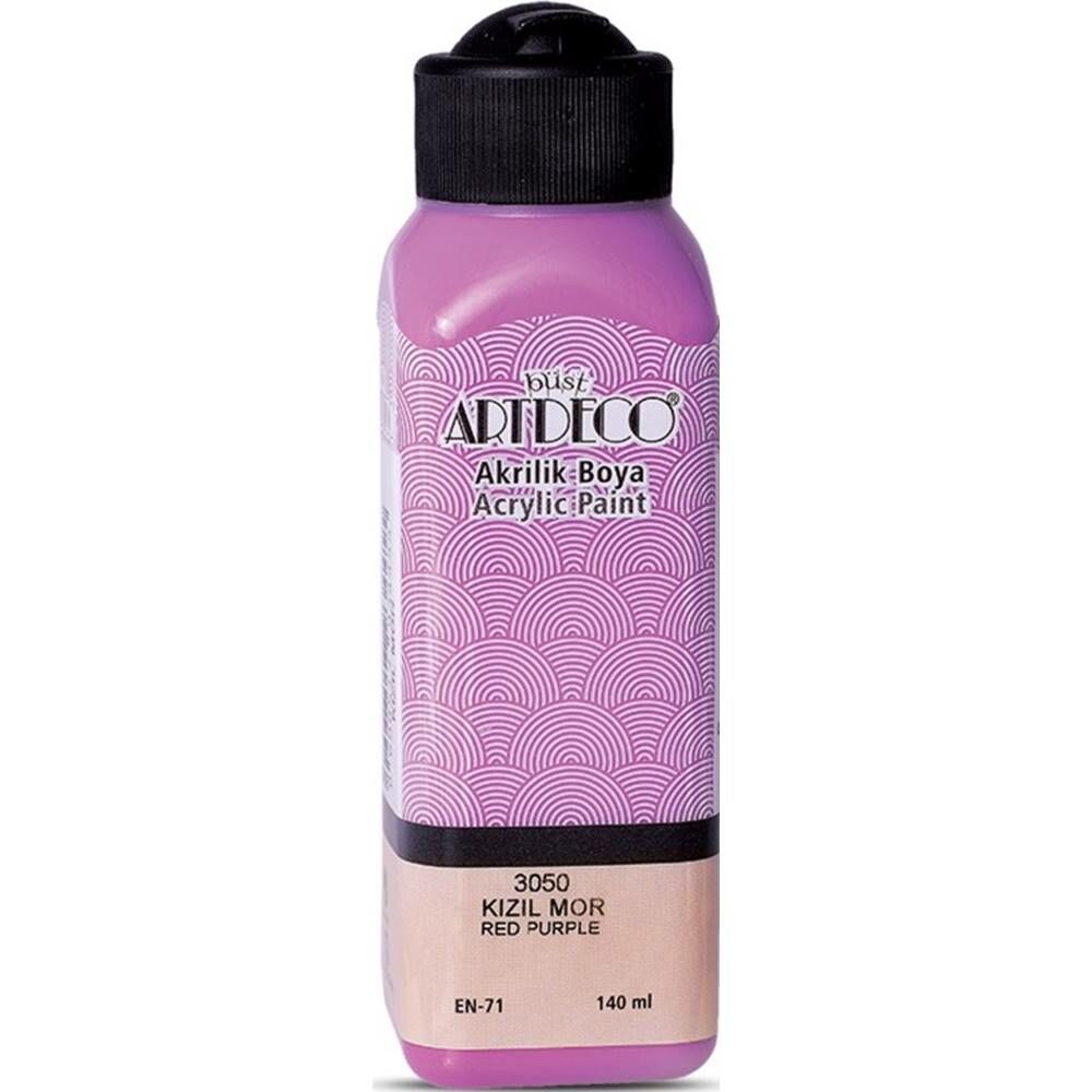 Artdeco Akrilik Boya 140 Ml Kızıl Mor Y-070R-3050