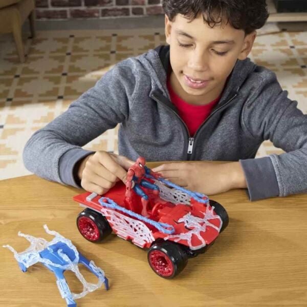 Spider-Man Ağ Fırlatma Aracı ve Spider-Man Figürü G2445