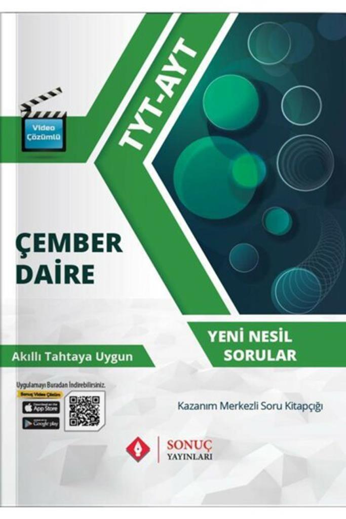 Sonuç Tyt-Ayt Matematik Sb Çember Daire