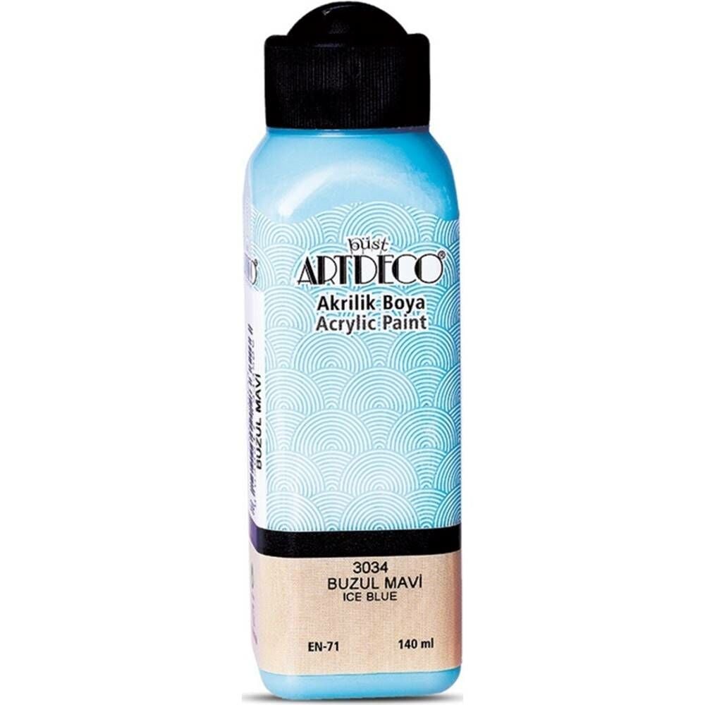 Artdeco Akrilik Boya 140 Ml Buzul Mavi Y-070R-3034