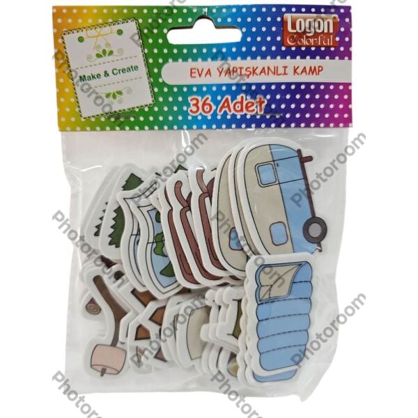 Logon Sticker Yapışkanlı Eva Kamp 4058