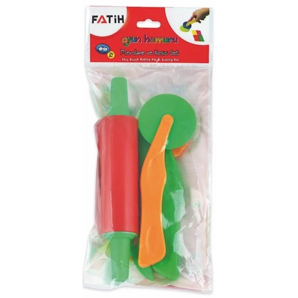 Fatih Oyun Hamuru Kalıbı Merdane Kesici Set 50730
