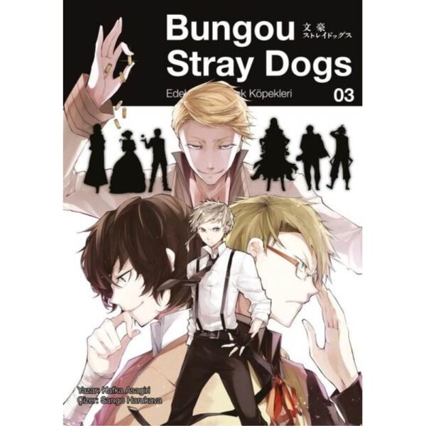 Bungou Stray Dogs Edebiyatın Sokak Köpekleri 3.Cilt
