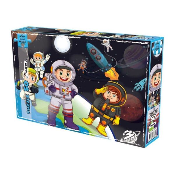 Uzay Yolculuğu 50 Parça Katon Puzzle 34x48 cm 7371