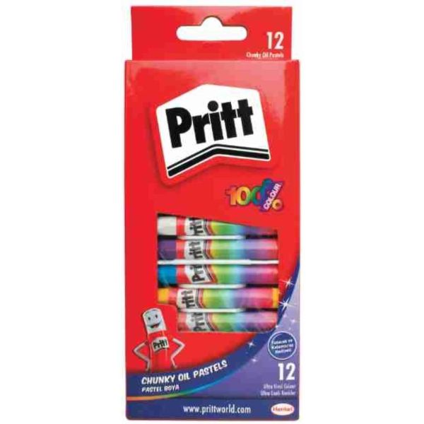 Prıtt Pastel Boya Karton Kutu 12 Renk 1048061