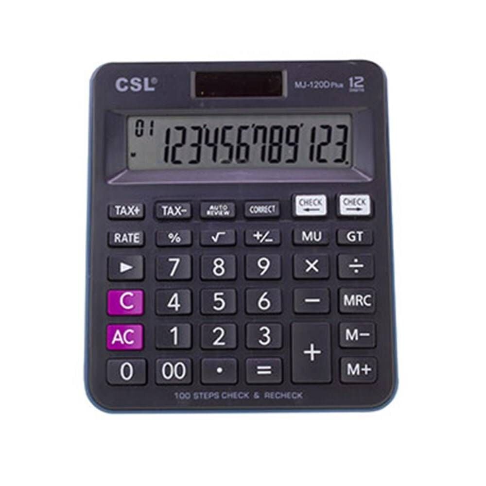 CSL RZ-816 12 Hane Masa Tipi Renkli Hesap Makinesi