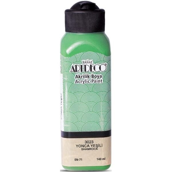 Artdeco Akrilik Boya 140 Ml Yonca Yeşili Y-070R-3023