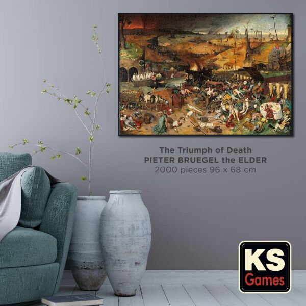 The Triumph of Death 2000 Parça Puzzle 22524