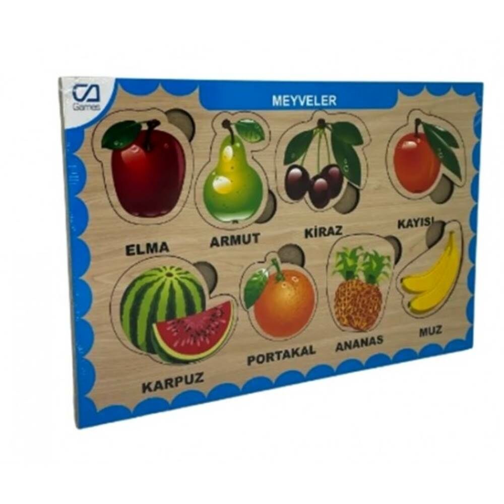 CA Ahşap Bultak Meyveler 3206