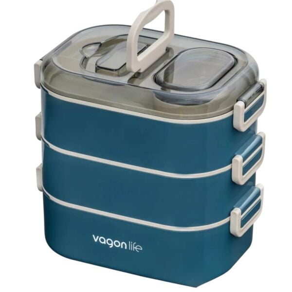 Vagonlife VGN7083 1450 ml Çelik Beslenme Kutusu