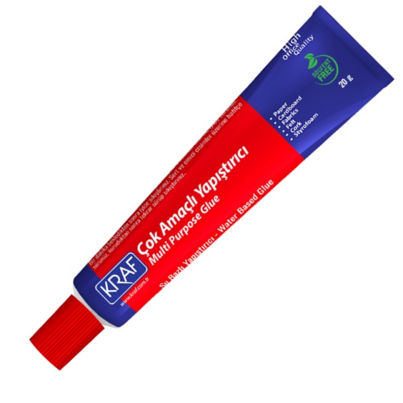 Kraf Yapıştırıcı Sıvı 20G Solventsiz 800G