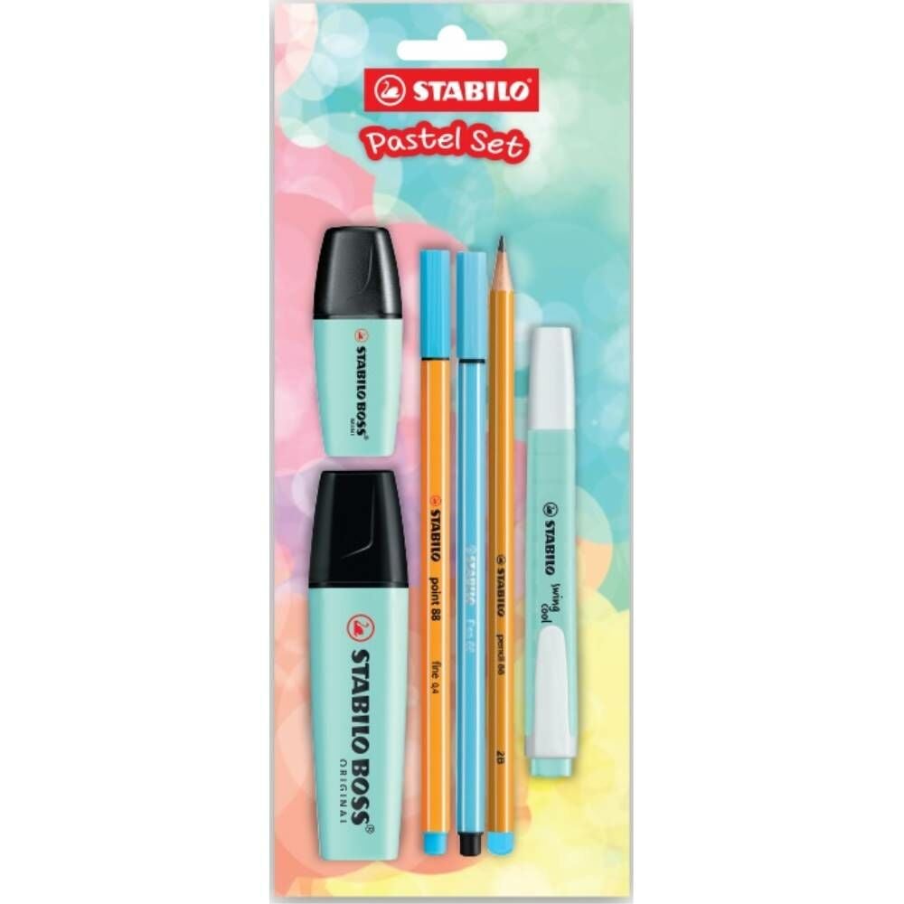Stabılo Kalem Seti Pastel Mavi 6 Lı Set 70/113-6